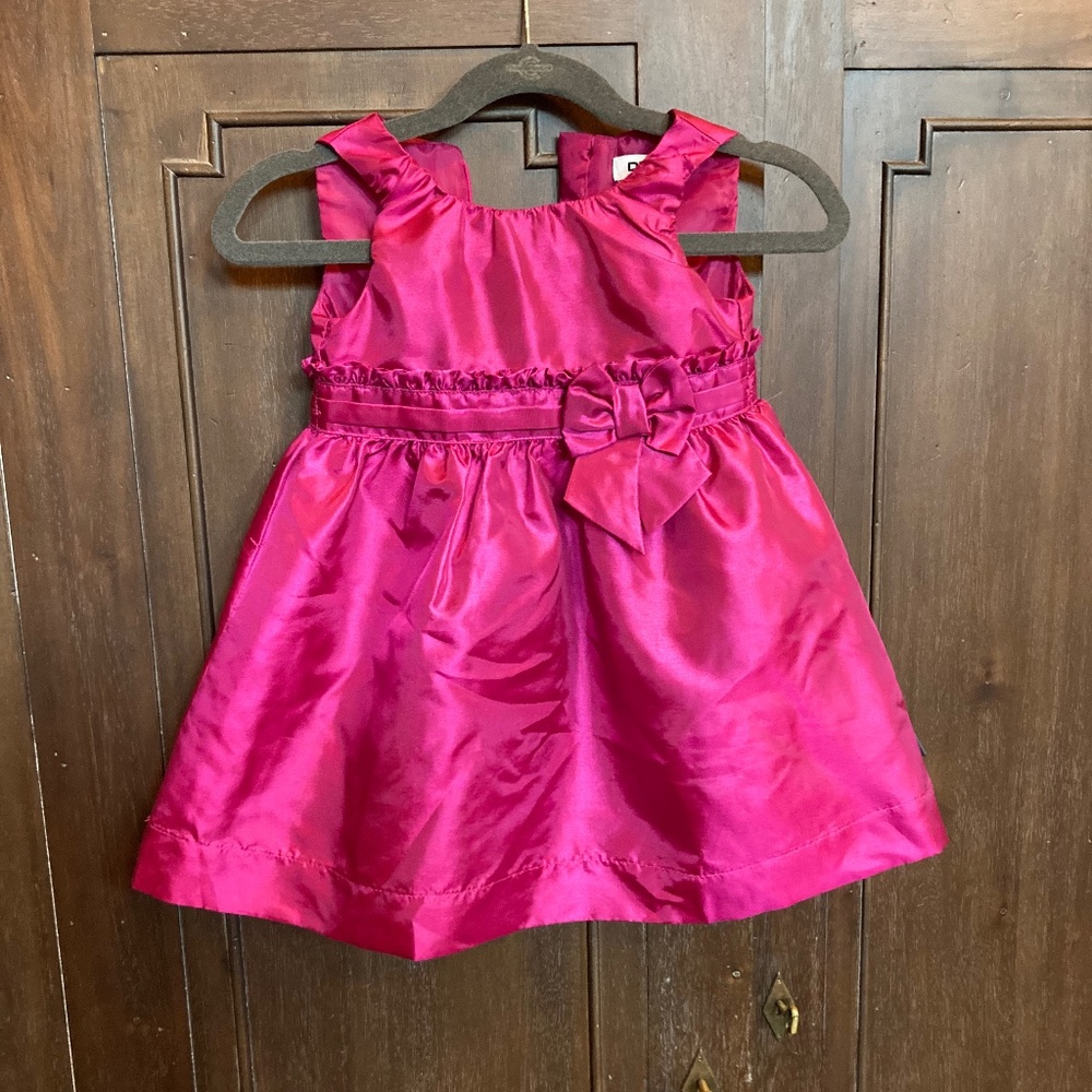 Baby girls DKNY fuschia dress size 12 months